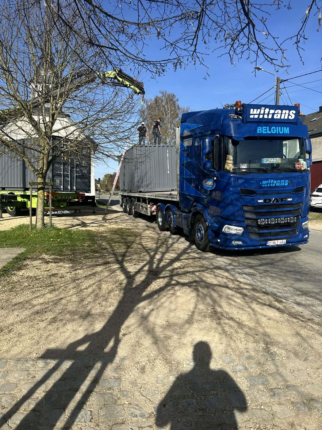 Camion Witrans SRL — transport exceptionnel Province de Luxembourg