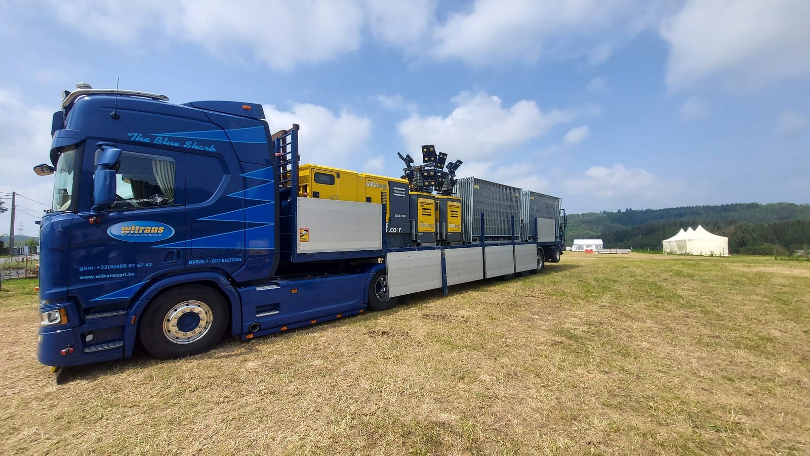 Transport exceptionnel Witrans — Province de Luxembourg et Grand-Duché du Luxembourg