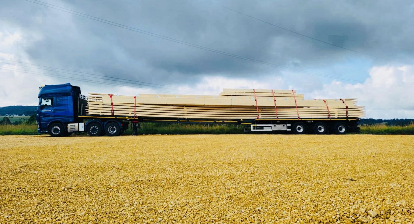 Transport remorque-grue chantier Province de Luxembourg - Witrans