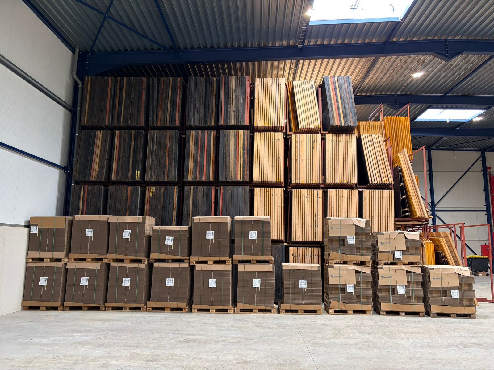 Racks de stockage Witrans Bastogne — entrepôt sécurisé